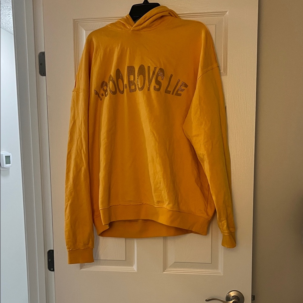 Yellow Graphic Hoodie Sweatsuit